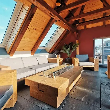 Luxus Apartment Mit Blick Ueber Erfurt Im Zentrum Zewnętrze zdjęcie